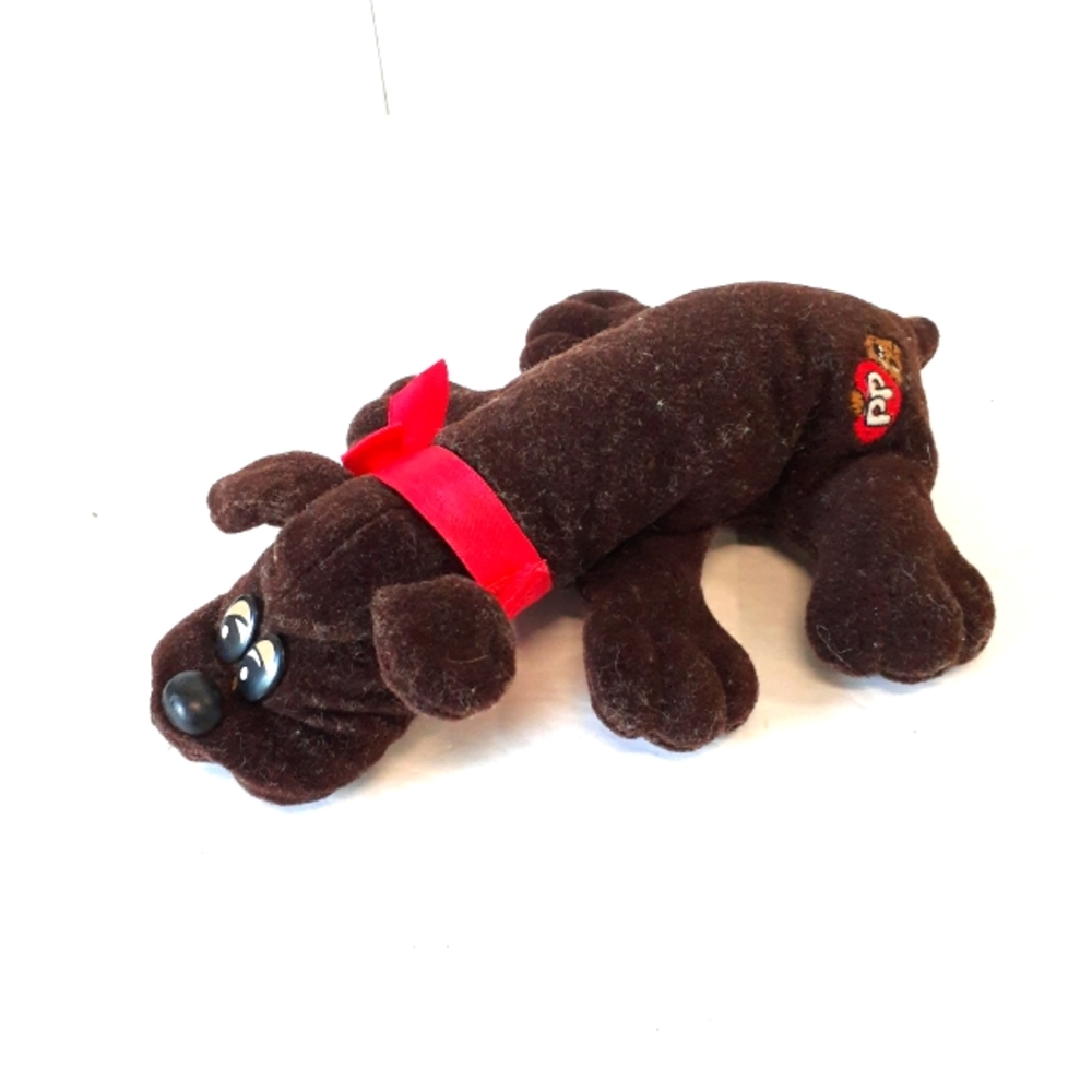 Vintage Pound Puppies Rumple Skin Tonka Plush Made in Korea